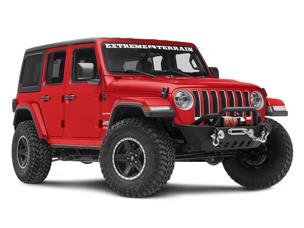 RedRock Crawler Stubby Winch Front Bumper (18-25 Jeep Wrangler JL)