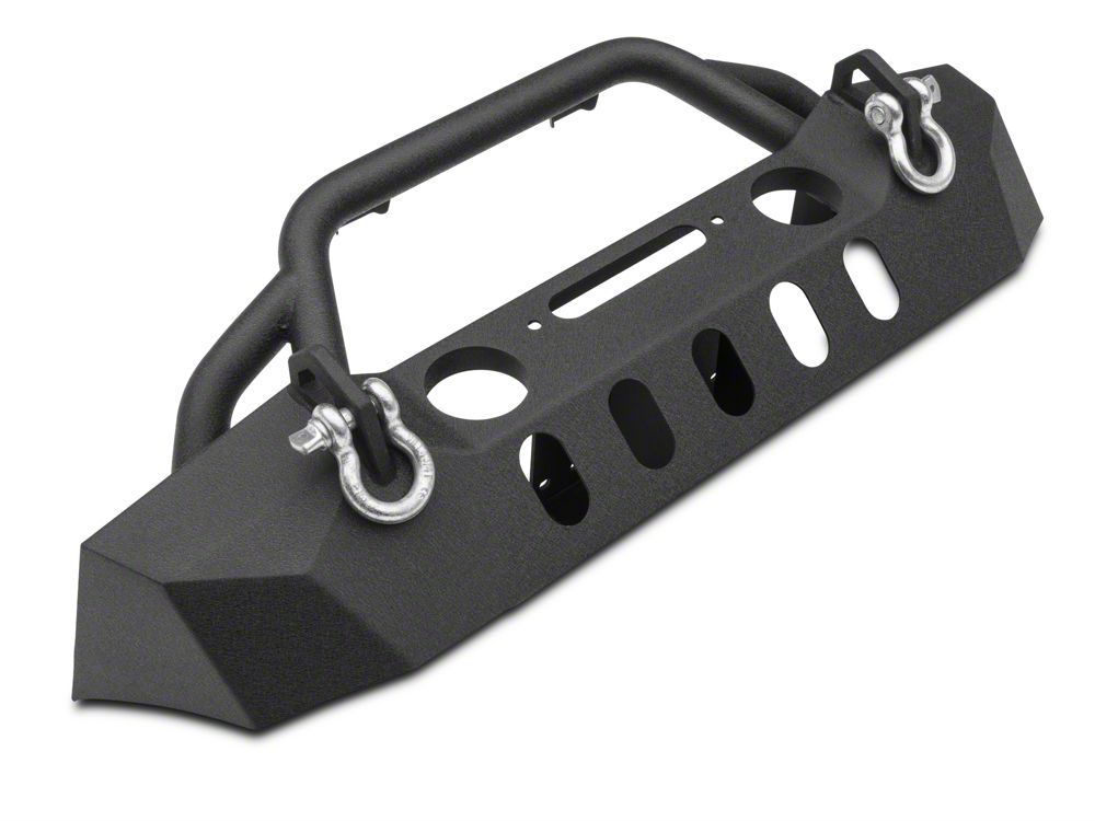 RedRock Crawler Stubby Winch Front Bumper (07-18 Jeep Wrangler JK)