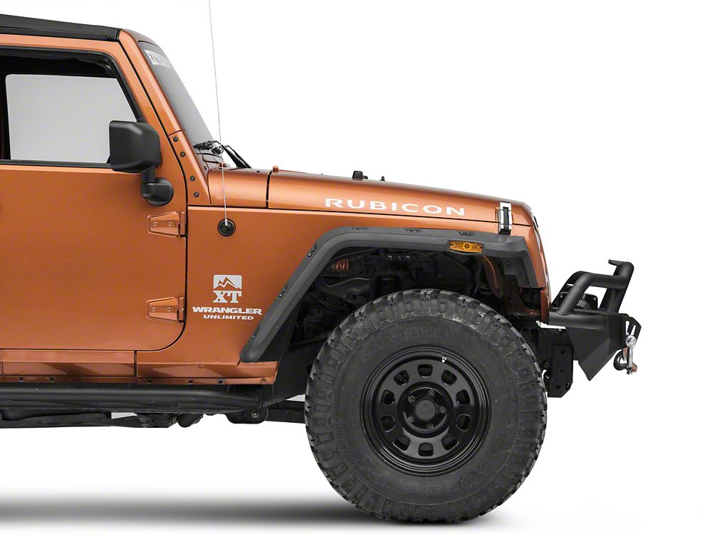 RedRock Crawler-Max Full Width Winch Front Bumper (07-18 Jeep Wrangler JK)