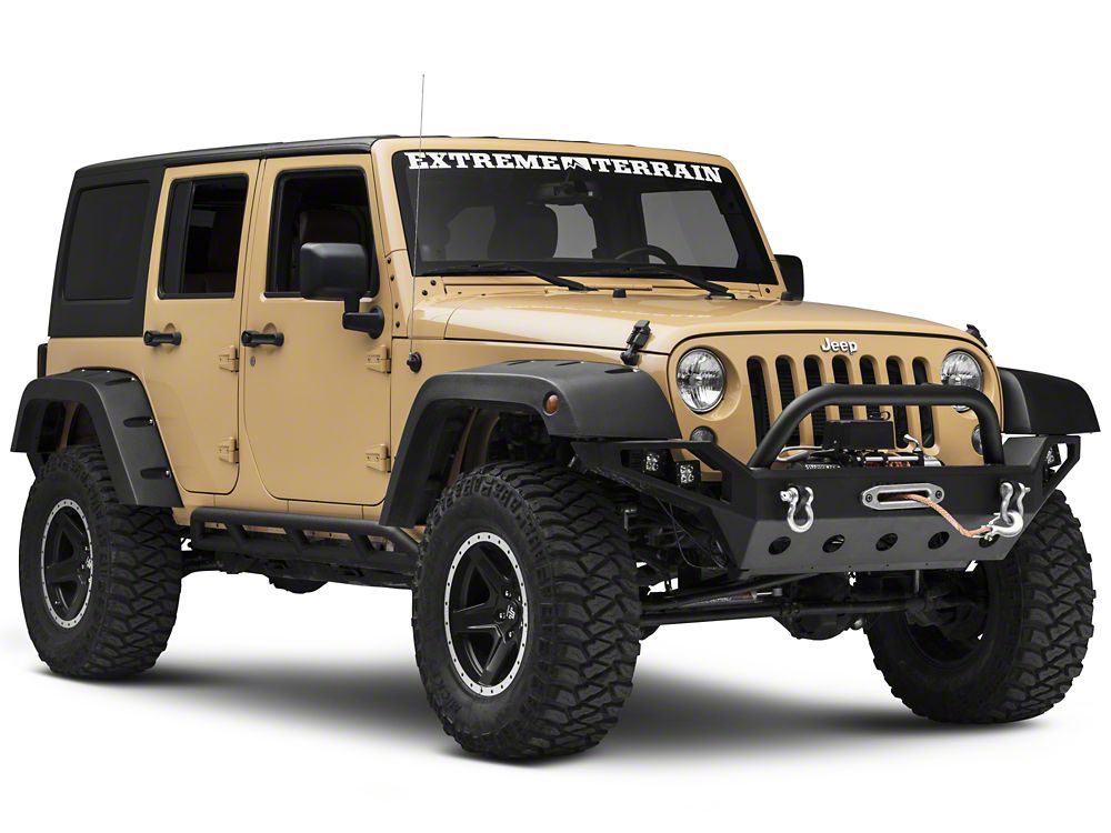 RedRock HD Rocker Guards (07-18 Jeep Wrangler JK 4-Door)