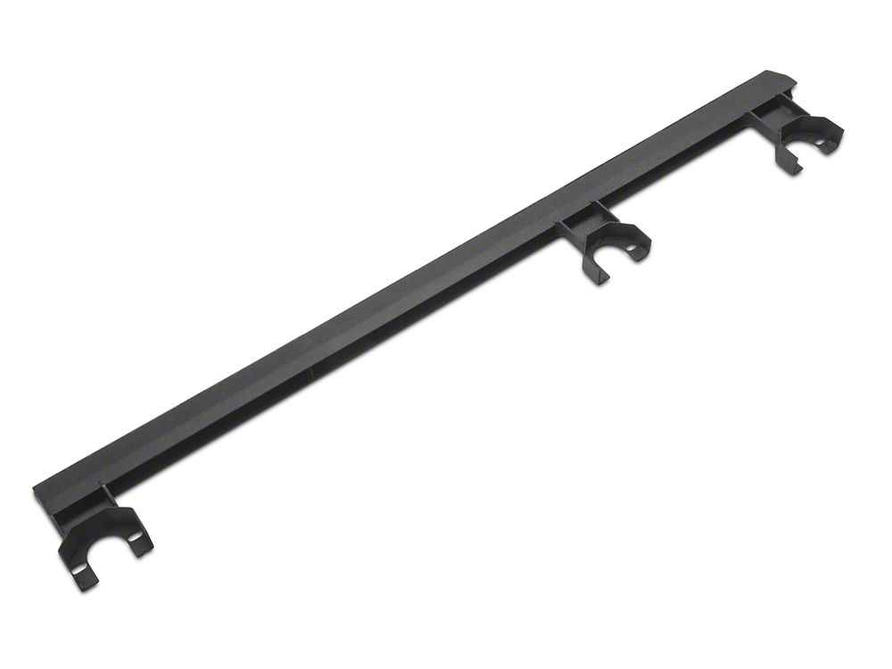 RedRock HD Straight Rocker Steps; Textured Black (07-18 Jeep Wrangler JK 4-Door)