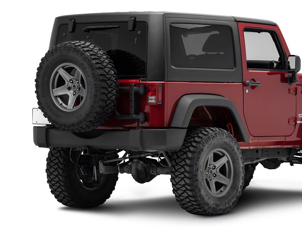 RedRock HD Tire Carrier for OEM Tail Gate (07-18 Jeep Wrangler JK)