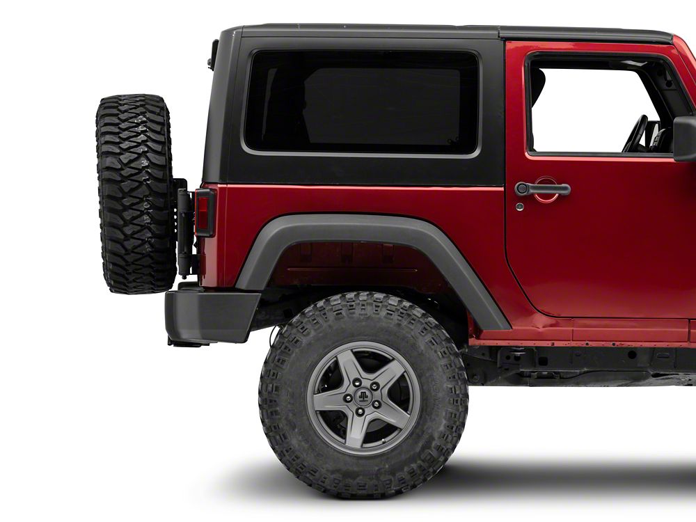 RedRock HD Tire Carrier for OEM Tail Gate (07-18 Jeep Wrangler JK)