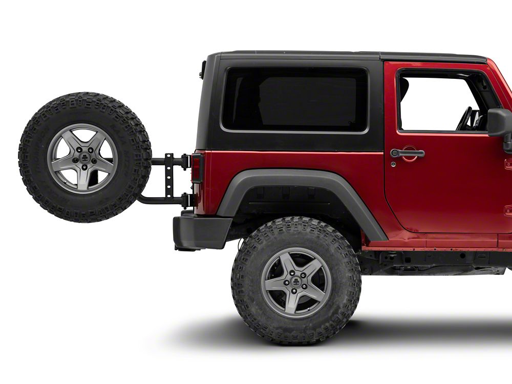 RedRock HD Tire Carrier for OEM Tail Gate (07-18 Jeep Wrangler JK)