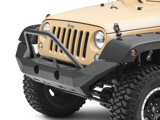 RedRock Defender Full Width Front Bumper w/ Winch Mount (18-22 Jeep Wrangler JL)