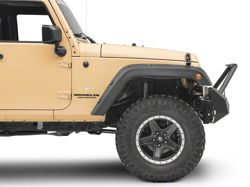 RedRock Defender Full Width Front Bumper w/ Winch Mount (18-22 Jeep Wrangler JL)
