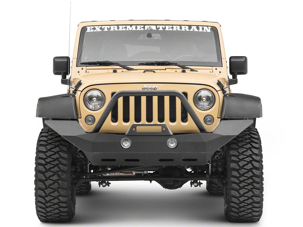 RedRock Defender Full Width Front Bumper w/ Winch Mount (18-22 Jeep Wrangler JL)