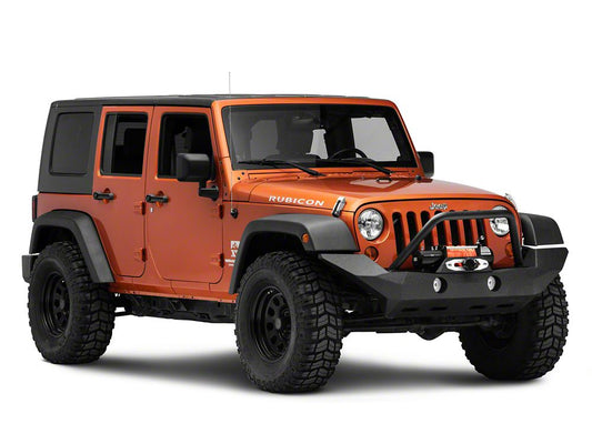 RedRock Defender Full Width Front Bumper w/ Winch Mount (07-18 Jeep Wrangler JK)