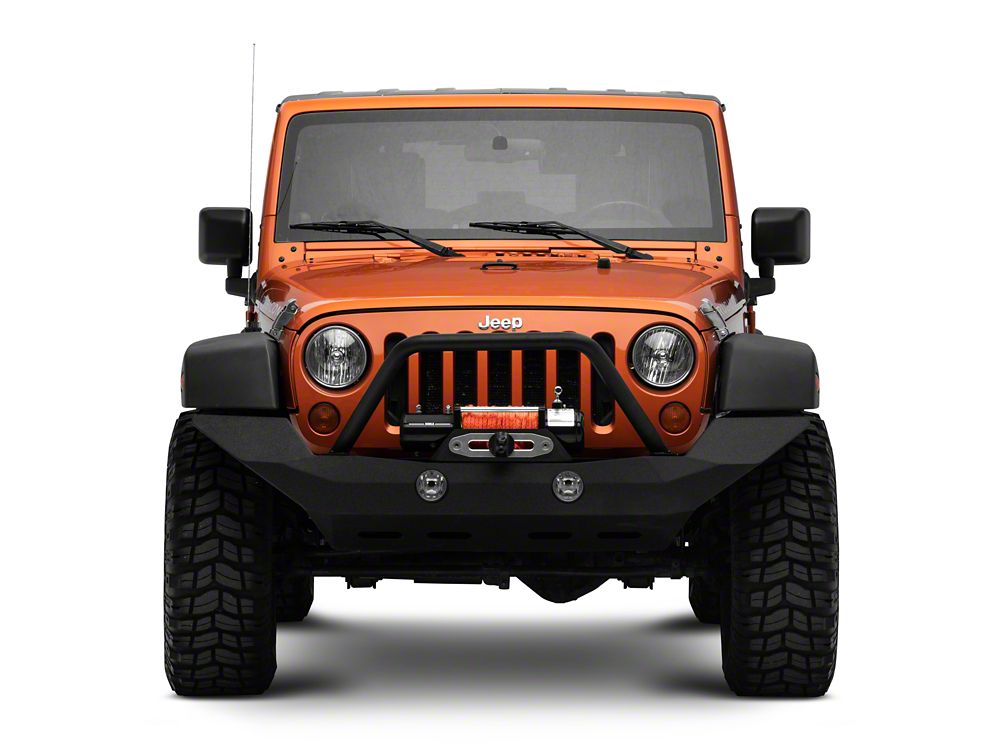 RedRock Defender Full Width Front Bumper w/ Winch Mount (07-18 Jeep Wrangler JK)