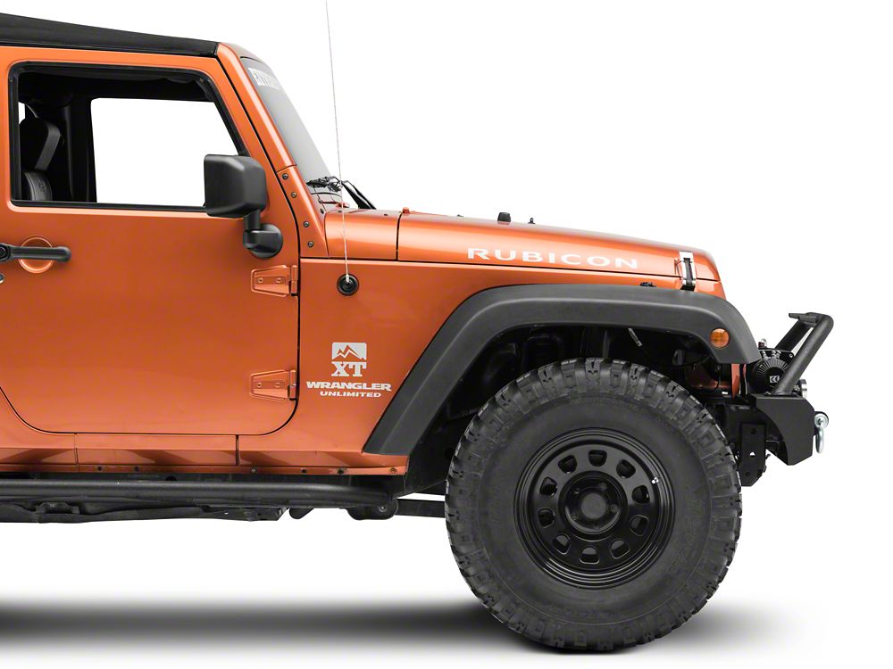 RedRock Attack Stubby Winch Front Bumper (07-18 Jeep Wrangler JK)