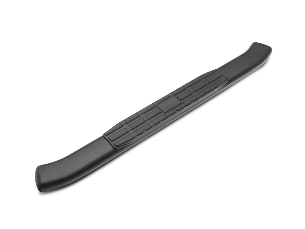 RedRock PNC Side Step Bars; Textured Black (18-25 Jeep Wrangler JL 2-Door)