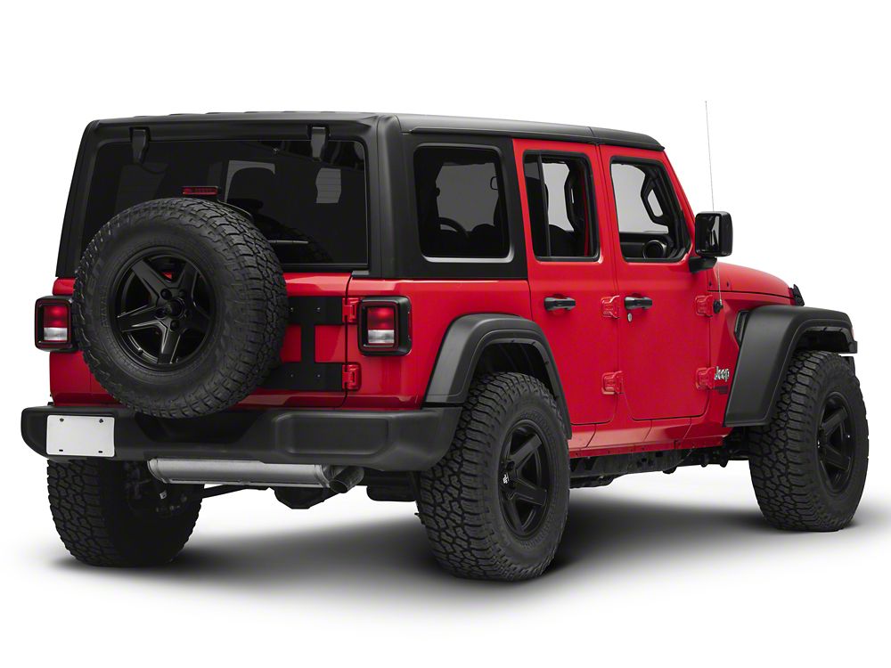RedRock HD Tailgate Mounted Tire Carrier (18-25 Jeep Wrangler JL)