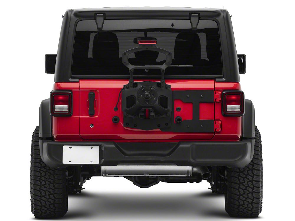 RedRock HD Tailgate Mounted Tire Carrier (18-25 Jeep Wrangler JL)