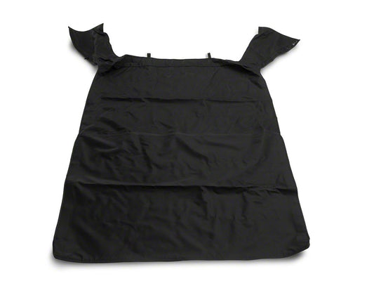 RedRock Replacement Soft Top with Tinted Windows and Upper Door Skins; Black Diamond (87-95 Jeep Wrangler YJ)