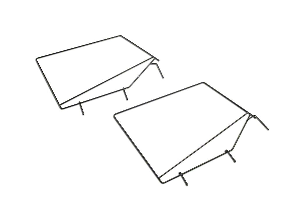 RedRock Replacement Soft Top with Tinted Windows and Upper Door Skins; Black Diamond (87-95 Jeep Wrangler YJ)