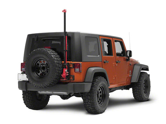 RedRock Hi-Lift Jack Tailgate Mounting Bracket (07-18 Jeep Wrangler JK)