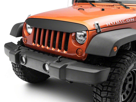 RedRock Angry Eye Light Brow; Matte Black (07-18 Jeep Wrangler JK)