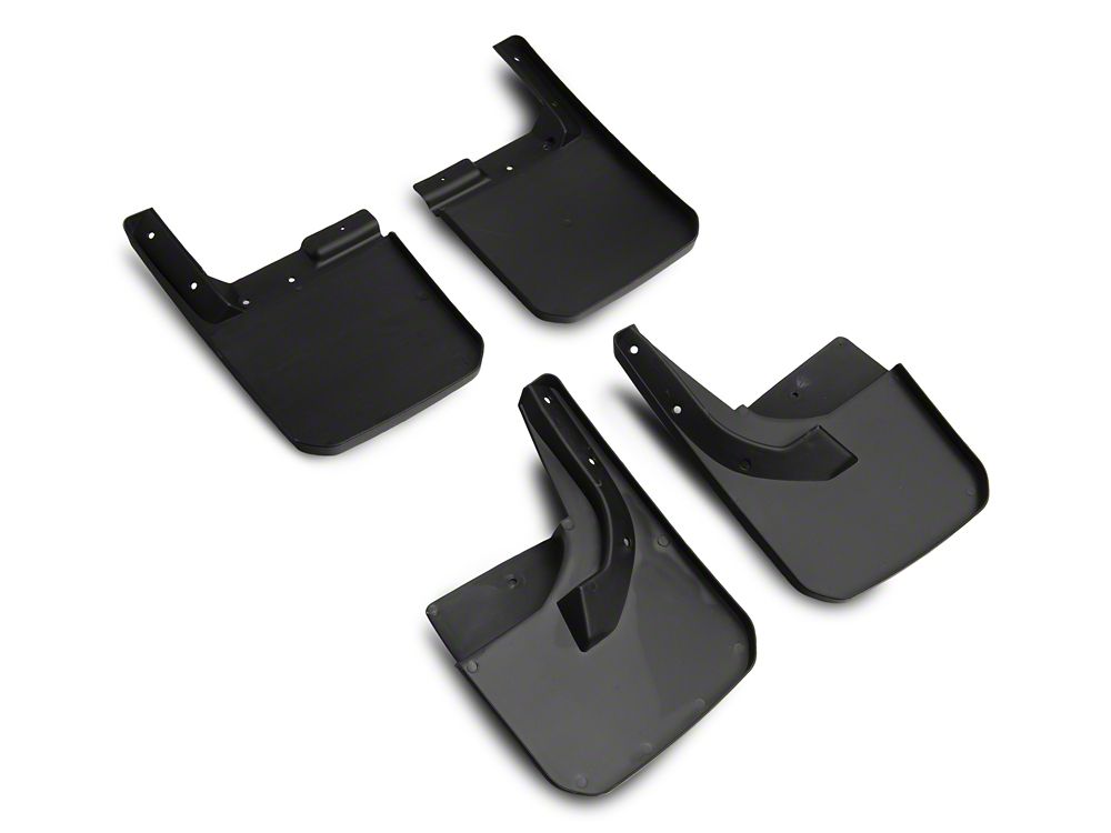 RedRock Custom Molded Mud Guards; Front and Rear (18-25 Jeep Wrangler JL, Excluding Rubicon)