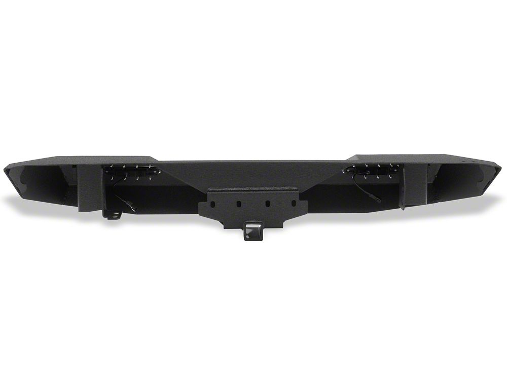 RedRock Solid Steel Rear Bumper with LED Lighting (18-25 Jeep Wrangler JL)
