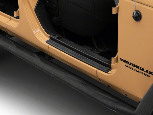 RedRock Door Sill Guards; Front Pair (07-18 Jeep Wrangler JK)