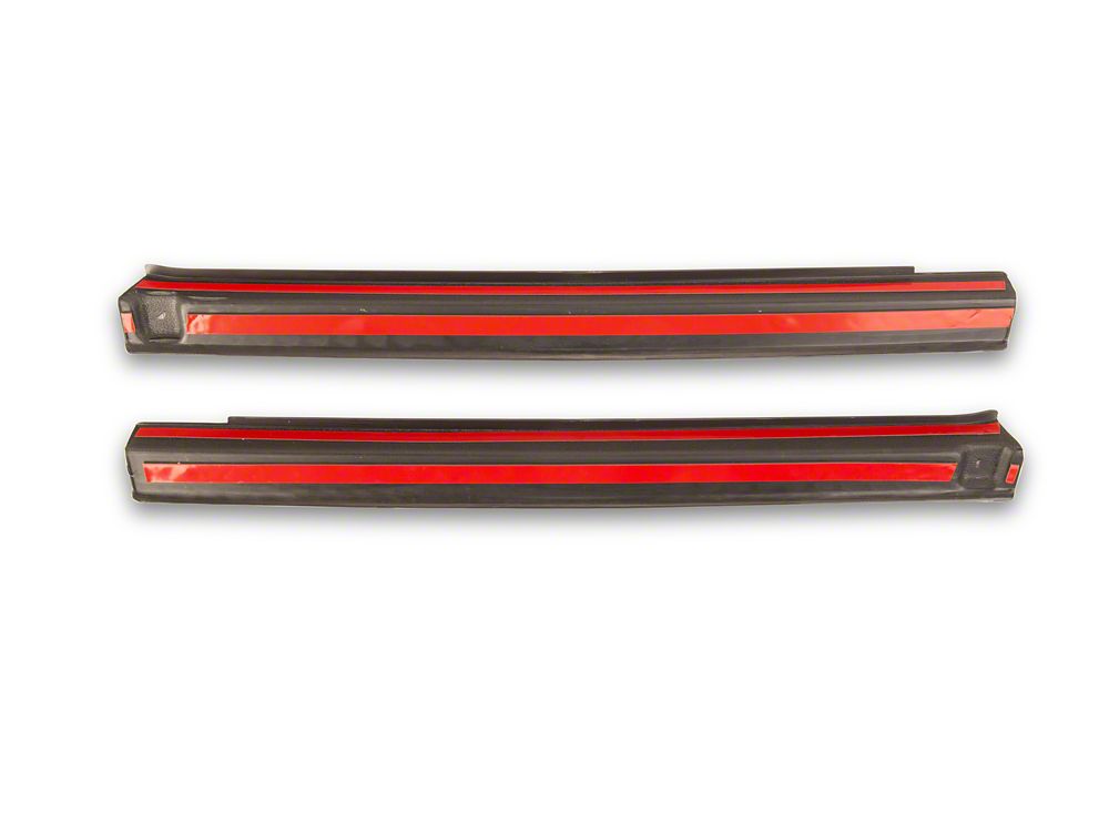 RedRock Door Sill Guards; Front Pair (07-18 Jeep Wrangler JK)