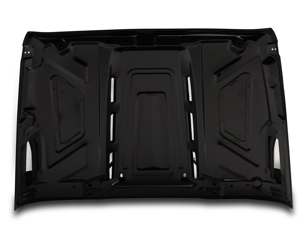 RedRock Avenger Heat Dispersion Hood; Unpainted (07-18 Jeep Wrangler JK)