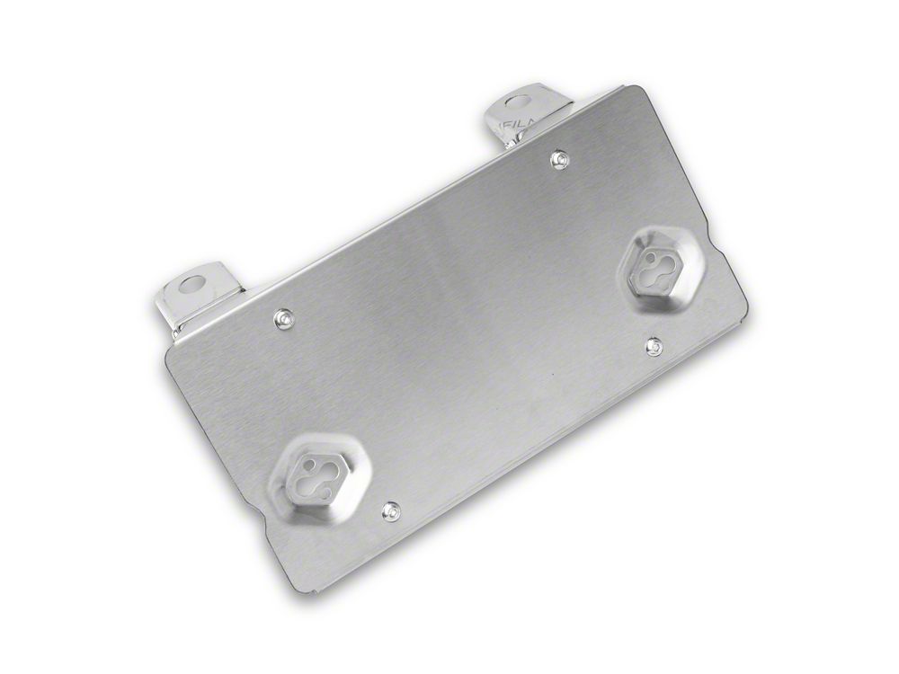 RedRock Roller Fairlead License Plate Mounting Bracket (07-18 Jeep Wrangler JK)