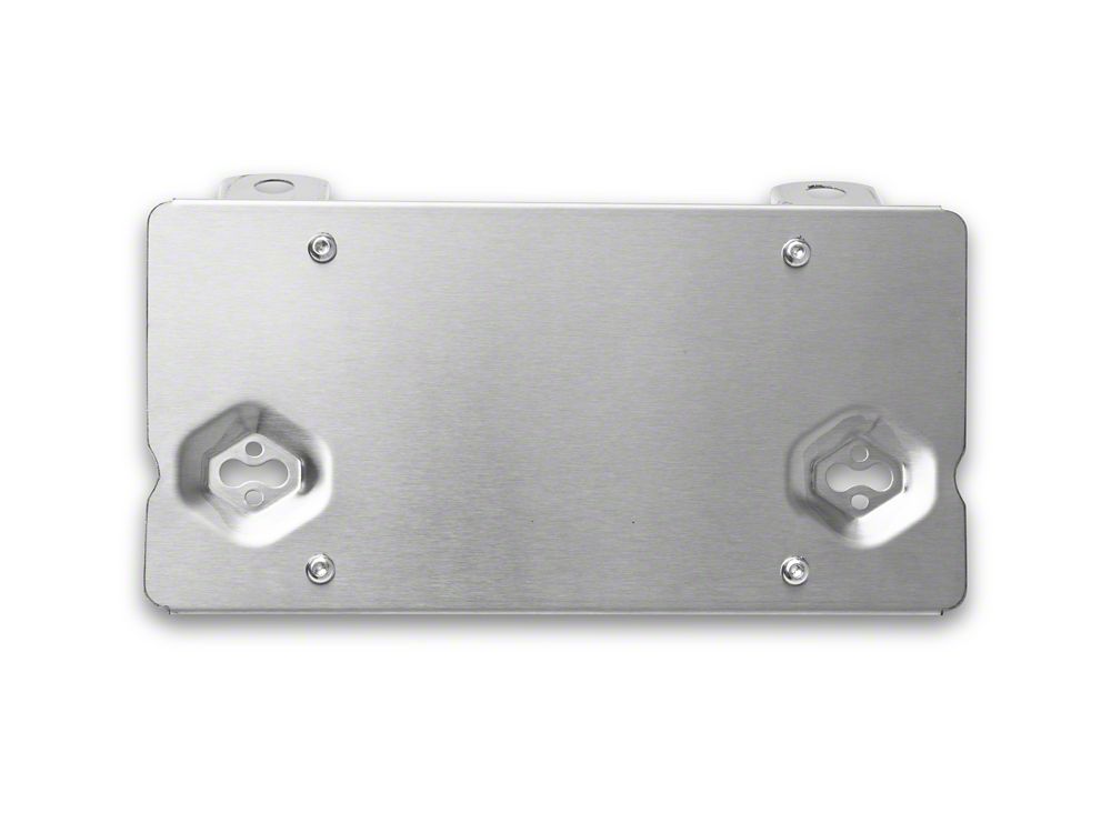 RedRock Roller Fairlead License Plate Mounting Bracket (07-18 Jeep Wrangler JK)