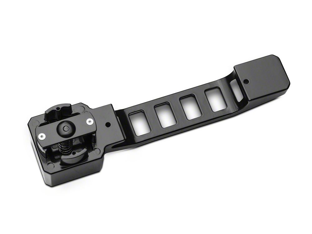 RedRock Aluminum Door and Tailgate Handle Set; Black (07-18 Jeep Wrangler JK 4-Door)
