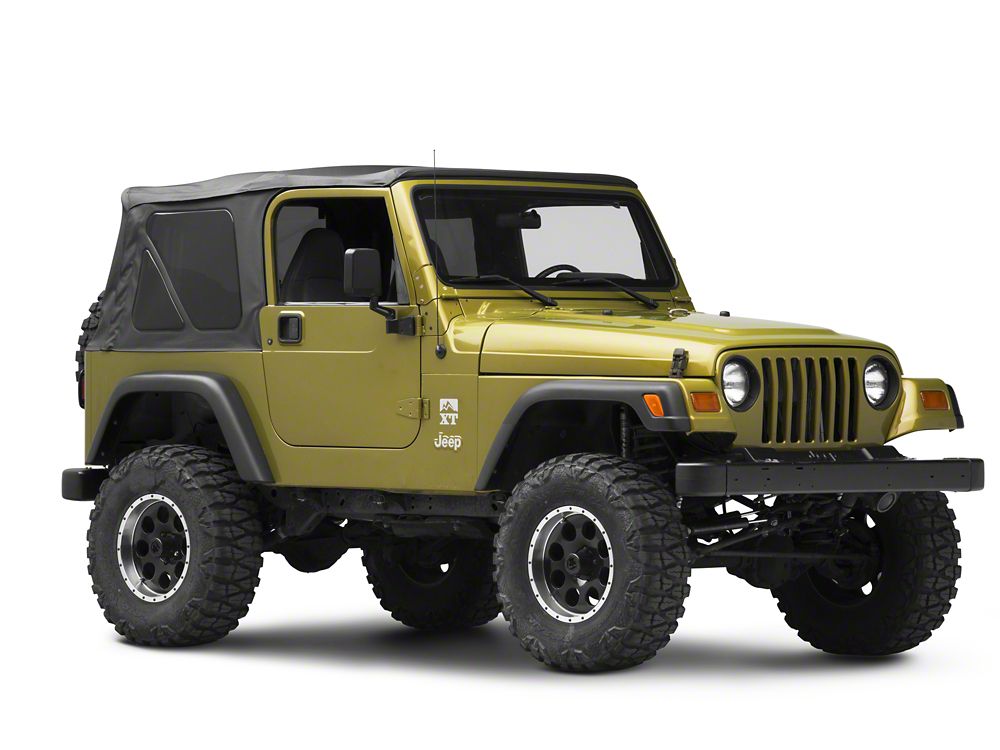 RedRock TruShield Series OE-Style Replacement Soft Top (97-06 Jeep Wrangler TJ, Excluding Unlimited)