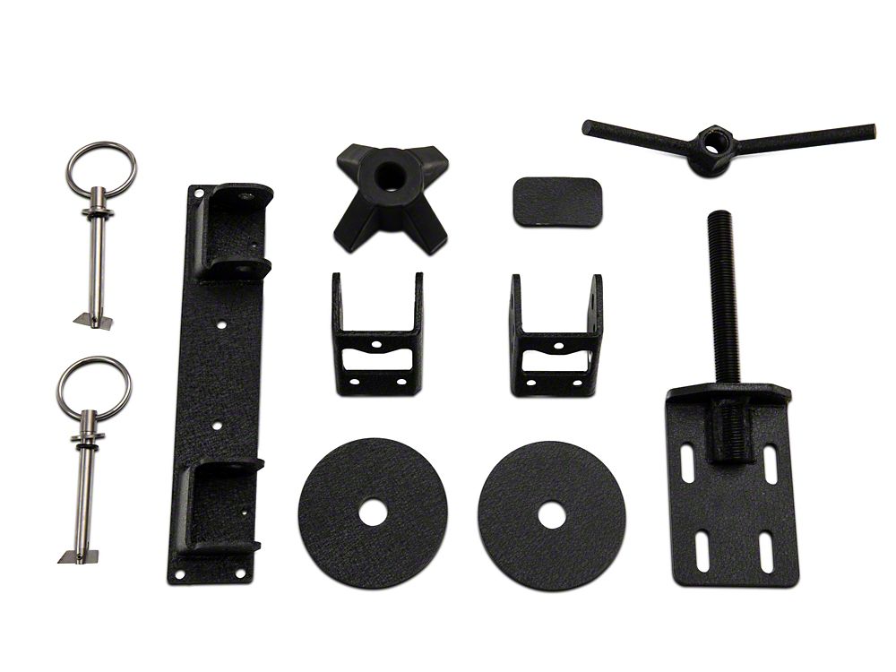 RedRock Overland HD Tire Carrier (07-18 Jeep Wrangler JK)