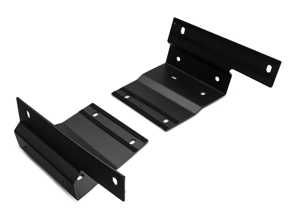 RedRock Cowl Mounted Off-Road Light Brackets (18-25 Jeep Wrangler JL, Excluding 4xe)
