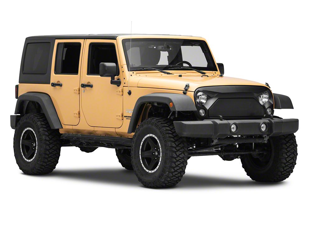 RedRock Open Mesh Grille (07-18 Jeep Wrangler JK)