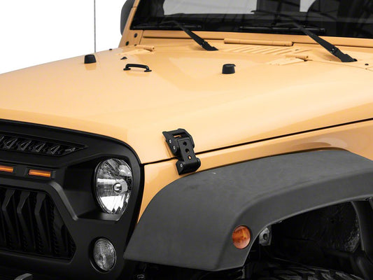 RedRock Billet Hood Catch Kit (07-18 Jeep Wrangler JK)