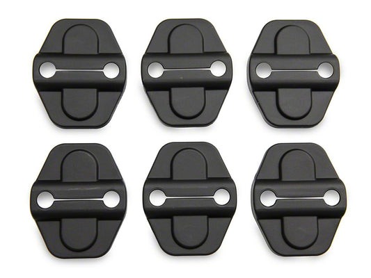 RedRock Door Lock Striker Cover Set (18-25 Jeep Wrangler JL)