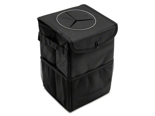 RedRock Headrest Mounted Trash Can with Storage Pockets (07-25 Jeep Wrangler JK & JL)