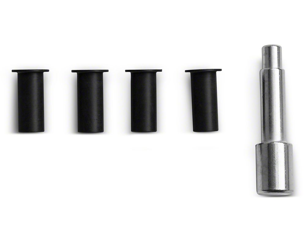 RedRock Door Hinge Pin Bushings with Removal Tool (07-18 Jeep Wrangler JK)