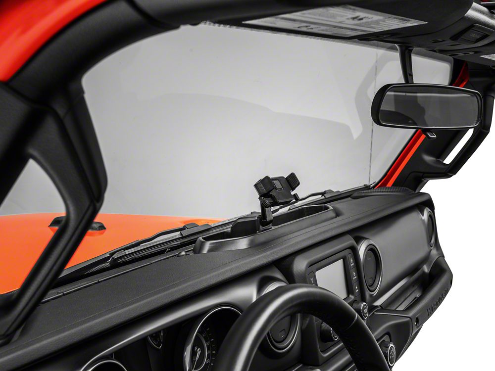 RedRock Dash Mounted Phone Holder with Storage Compartment (18-23 Jeep Wrangler JL)