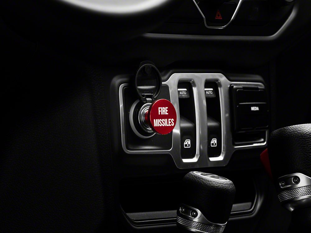 RedRock Fire Missile Lighter Plug; Red Anodized (Universal; Some Adaptation May Be Required)