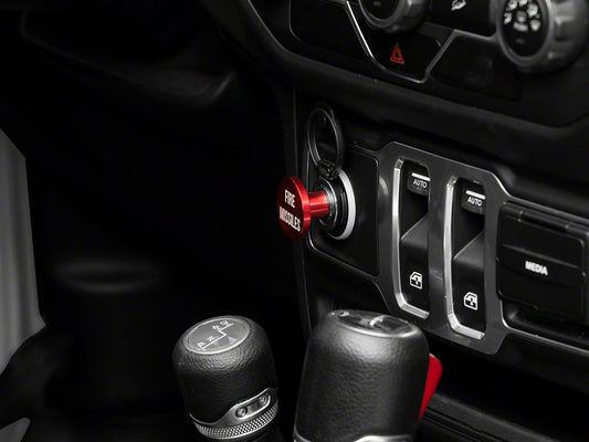 RedRock Fire Missile Lighter Plug; Red Anodized (Universal; Some Adaptation May Be Required)