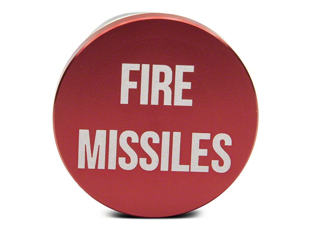 RedRock Fire Missile Lighter Plug; Red Anodized (Universal; Some Adaptation May Be Required)
