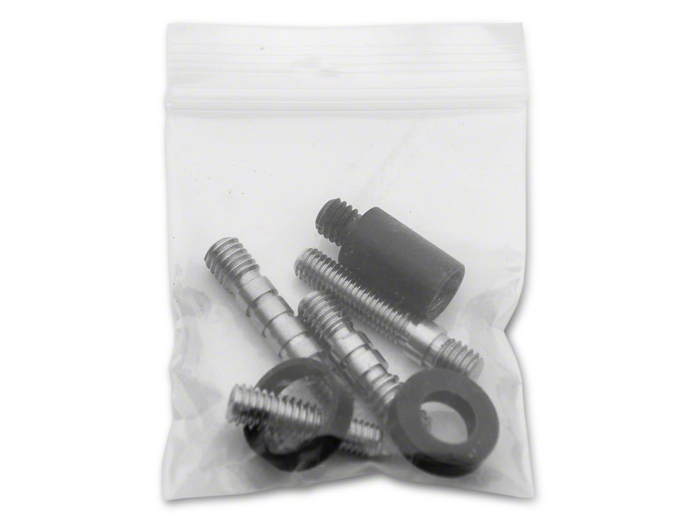 RedRock Short Billet Black Antenna; 5-Inch (Universal; Some Adaptation May Be Required)