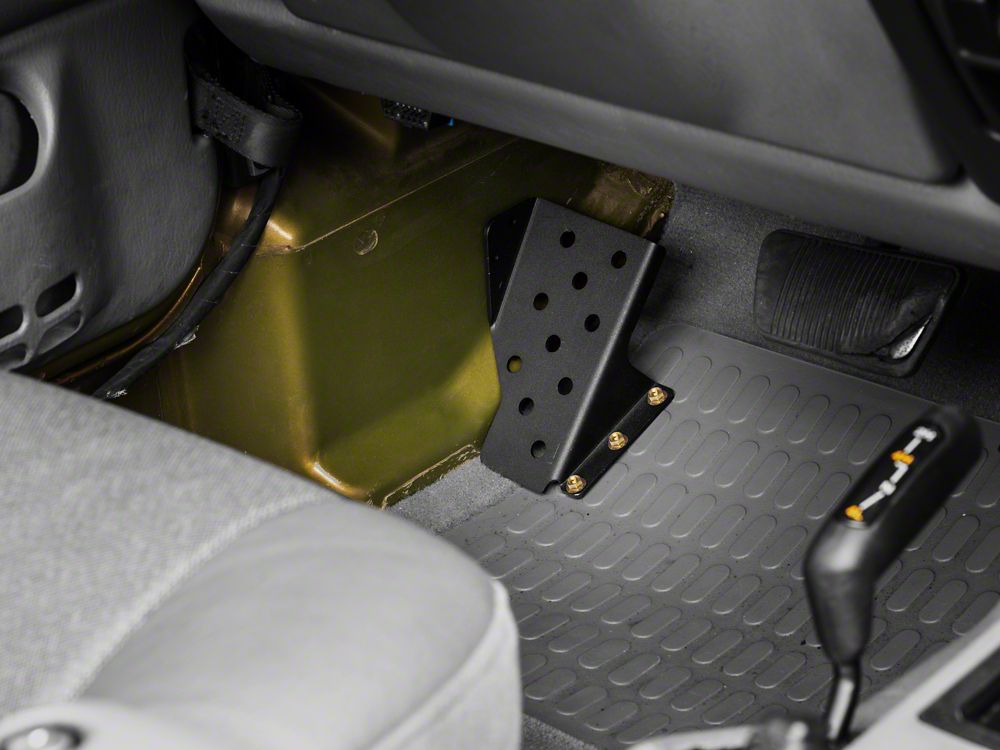 jeep wrangler dead pedal RedRock HD Dead Pedal; Driver Side (97-06 Jeep Wrangler TJ)