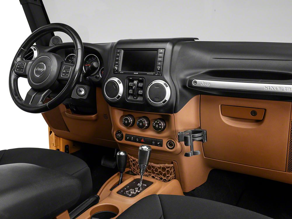 RedRock Multi-Function Cup Holder with Phone Mount (07-10 Jeep Wrangler JK)