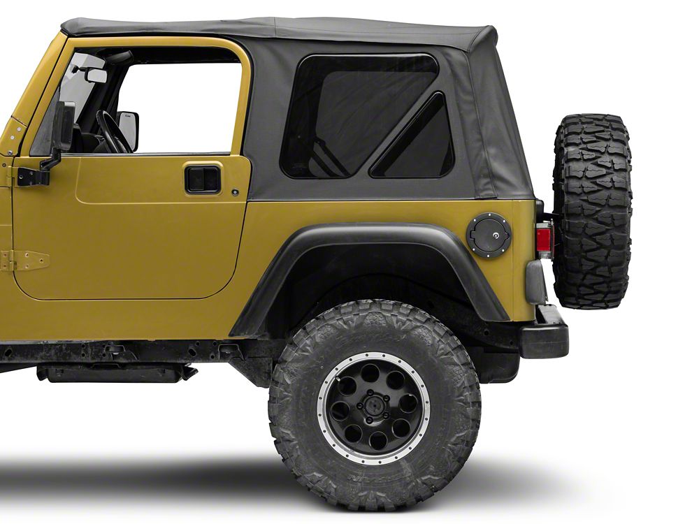RedRock Locking Fuel Door Cover (97-06 Jeep Wrangler TJ)