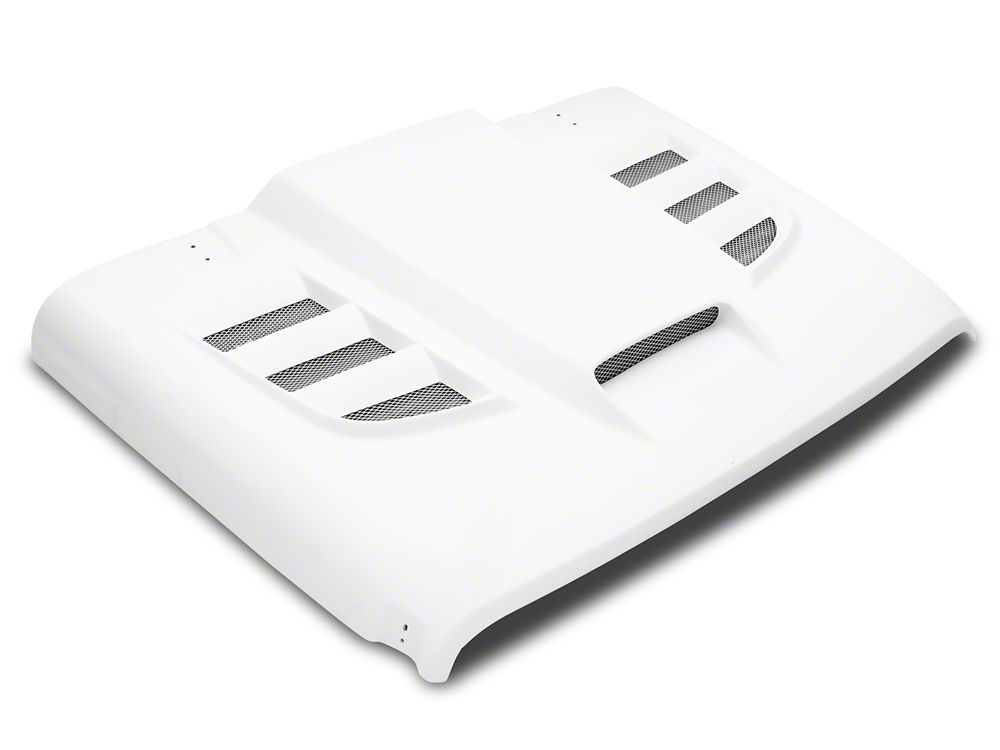 RedRock Type-SSK Ram Air Hood; Unpainted (18-25 Jeep Wrangler JL)