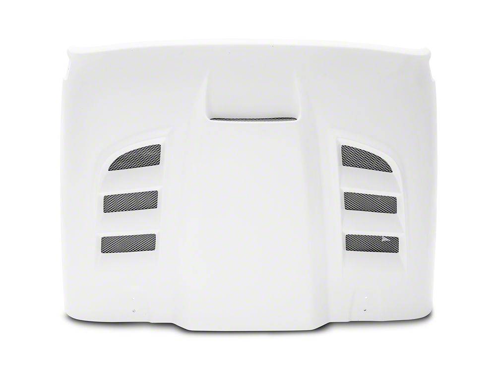 RedRock Type-SSK Ram Air Hood; Unpainted (18-25 Jeep Wrangler JL)