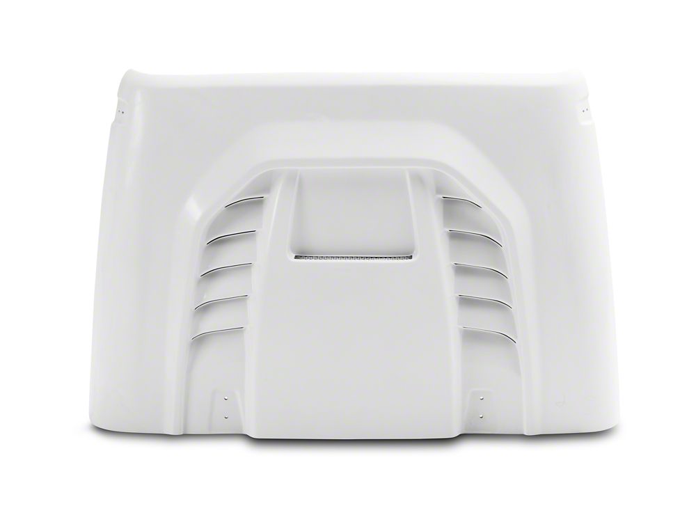 RedRock Type-STM Style Ram Air Hood; Unpainted (07-18 Jeep Wrangler JK)