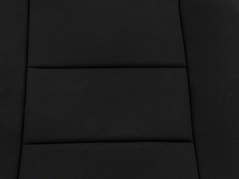 RedRock Custom Fit Front and Rear Seat Covers; Black (03-06 Jeep Wrangler TJ)