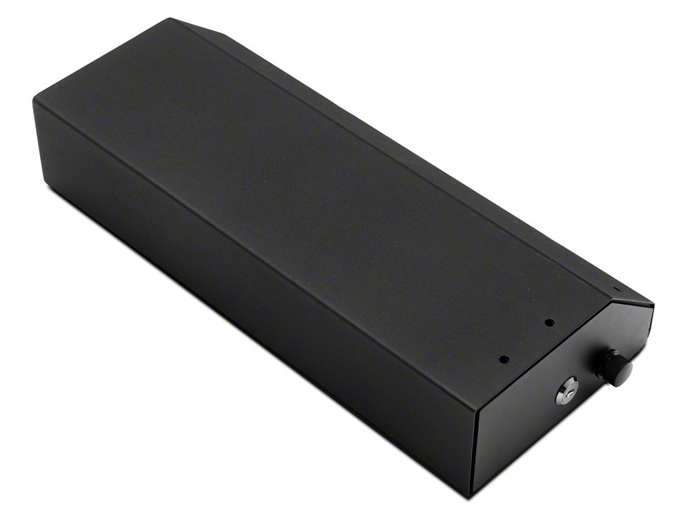 RedRock Under Seat Storage Lock Box; Passenger Side (07-10 Jeep Wrangler JK 2-Door; 07-18 Jeep Wrangler JK 4-Door)